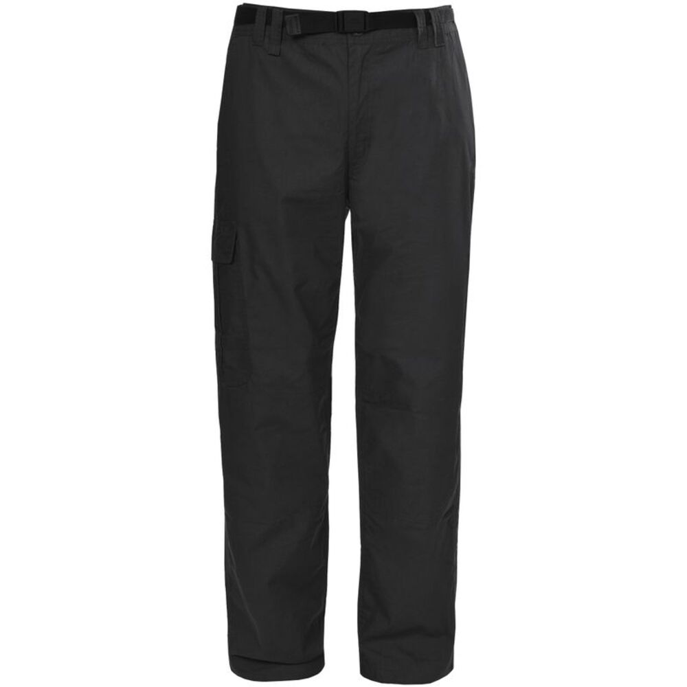 Trespass Mens Clifton Water Repellent Pants/Trousers / Black